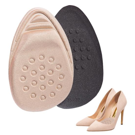 1 Pair Women's Metatarsal Pads Non-Slip Arch Support Insoles High Heel Foot Pads for Pain Relief Sweat-wicking Shoe Inserts