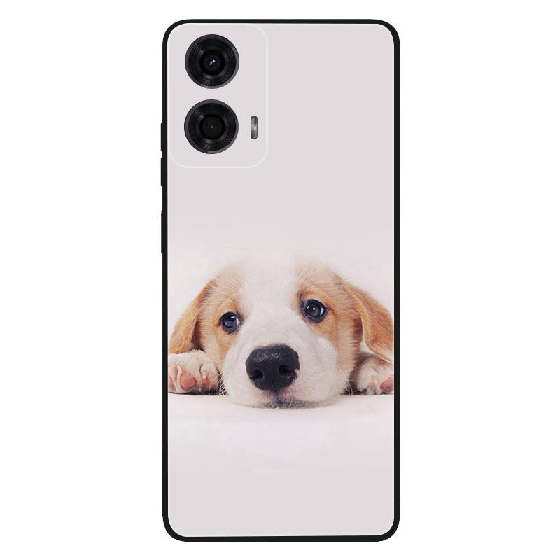 For Moto G85 5G Case TPU Space Soft Silicone Back Cover Phone Cases For Motorola Moto E14 MotoG85 Wolf Protective Cool funda