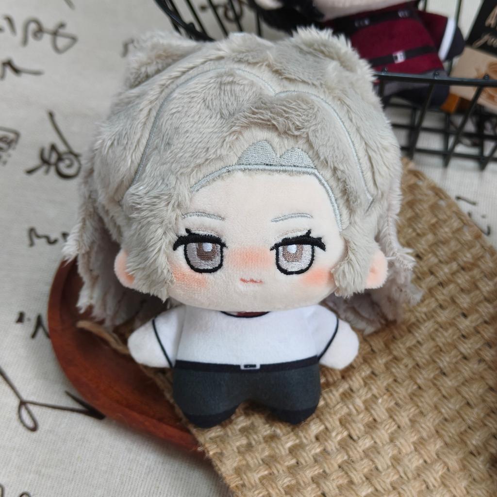 10cm Evil Requiem Grace Ashcroft Plush Doll with Ear Printed Fans Gifts Cute Ada Leon Stuffed Toy Pendant Doll Backpack Collect