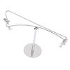 Fisherman Balancing Sculpture Modern   Metal Fishing Statue for   Decor Art Ornament