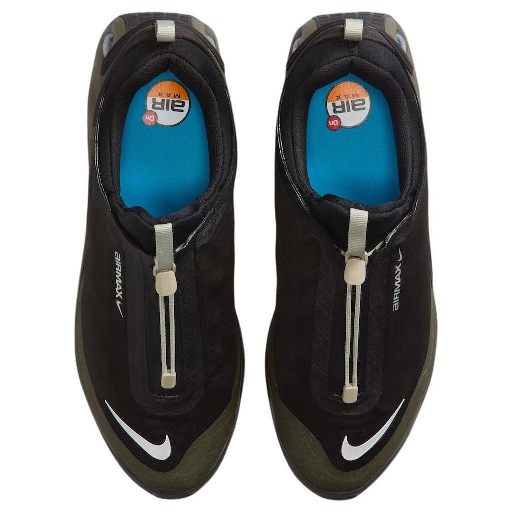 Nike Air Max Dn Roam Black Cargo Khaki Unisex Sneakers Stone Metallic-Silver HQ8605-002