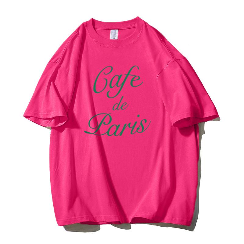 Shellsuning забавные футболки с буквенным принтом женские летние свободные хлопковые — фото 36