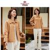 Yuzhaolin Women's Embroidered Spring/Autumn Jacket