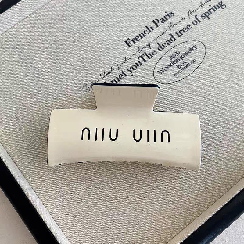 Čokoládově hnědá luxusní spona do vlasů drápek žraločí spona pro ženy - 2025 nová vlasová ozdoba