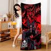 Anime N-Narutos Microfiber Printed Beach Towel Mountain Climbing Yoga Beach Swimming Running Absorbent Soft Towel