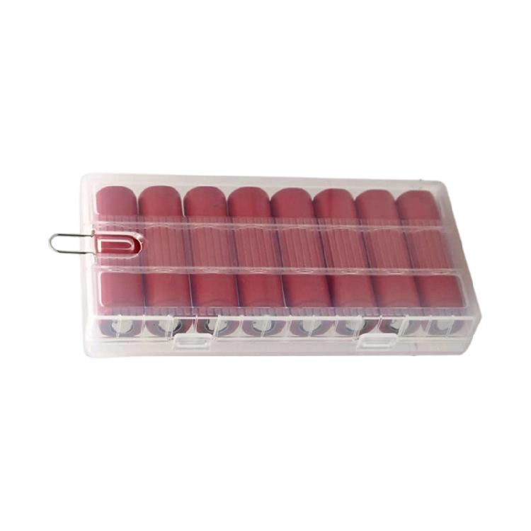 Portable Battery Storage Box For 18650 /26650 Cells Case Holder Features Clear Cover And Sturdy Construction Case