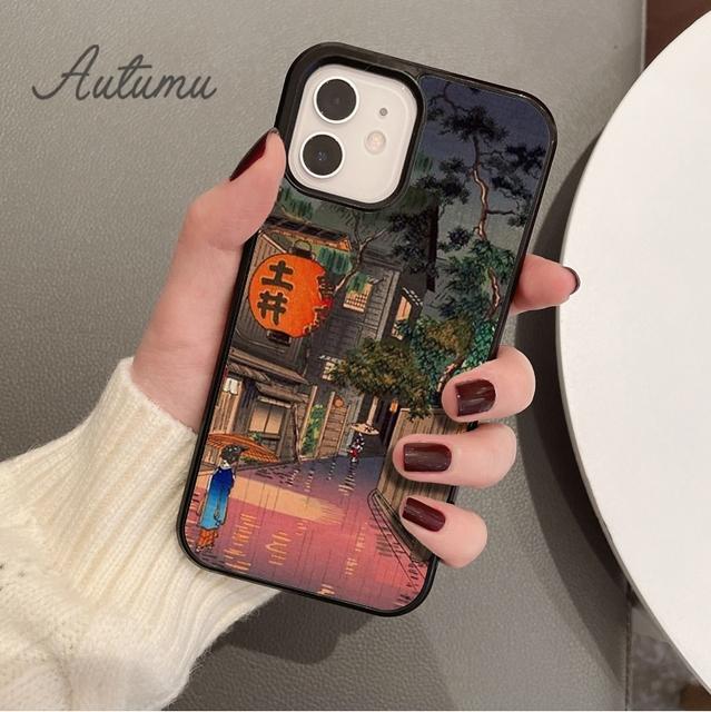 

Чехол для телефона в японском стиле Art Japan для iPhone 11 12 13 14 Pro Max mini X XR XS SE 2020 6S 7 8 Plus Samsung Galaxy S21 S22 iPhone 6plus