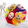 Teletubbies, Characters Automatic Opening and Closing, 8 rib Structure Portable Umbrella, Suitable for Men and Women in All Seasons  Perfect