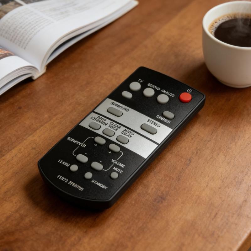 Remote Controller with Intuitived Button Layout for FSR73 Soundbar Easy Operating by All Ages Wear Resistant