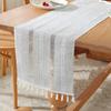 Woven Table Cover Nordic Style Tablecloth INS Cotton Linen Table Runner  Table Decor