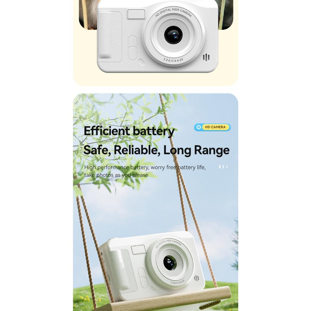 CCD Card Machine 2.4 Inch High Definition Dual Camera Portable Children's Digital Camera