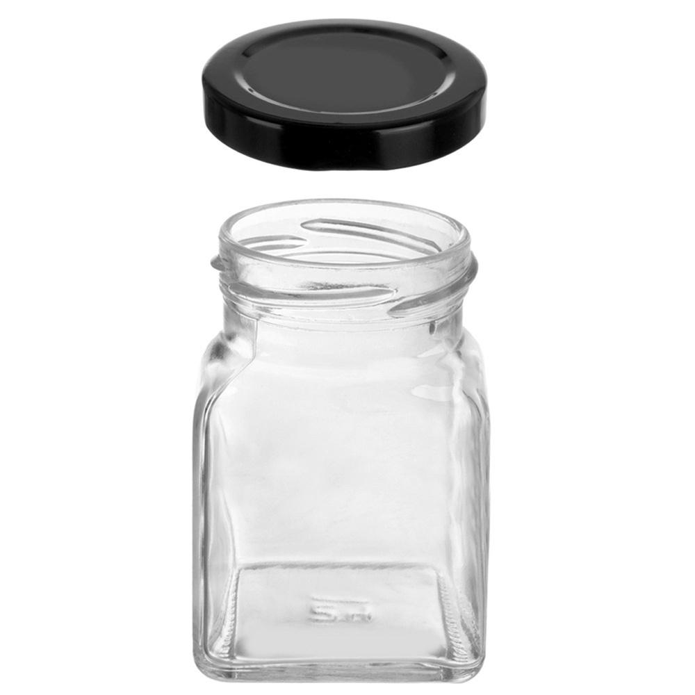 Container For Kitchen Spices Glass Jar Jarlet Container 170 Ml