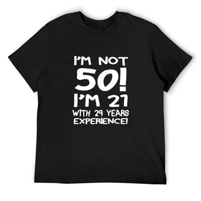 50th Birthday T-Shirt Vintage Clothes New Gifts and T-shirts Graphic T Shirts Mens Graphic T-shirts Big and Tall