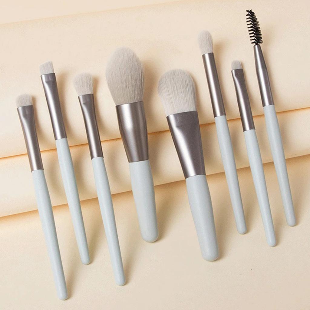 8-teiliges Make-up Kosmetik Pinsel Set Rougepinsel / Foundationpinsel / Lidschattenpinsel / Halo Dye