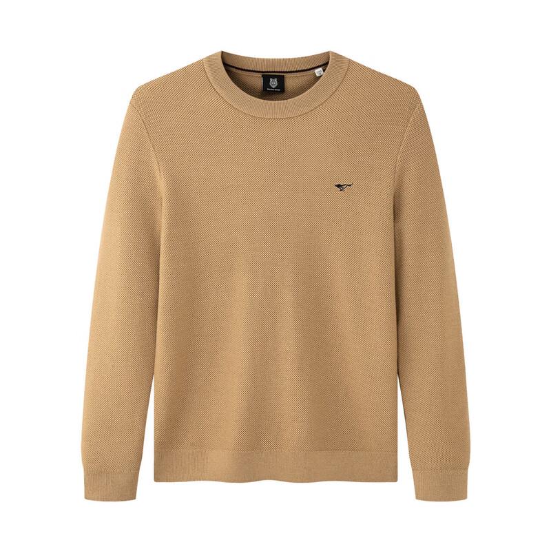 

Qipilong Men s Round Neck Wool Blend Thin Sweater 4XL 190