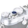 Soft Release Shutter Gray Compatible with Fujifilm Olympus Sony RX10 Button, + Blue. X100VI, X100V, X-T5, X-T4, XT4, X-T30, X-T20, X-T3, X-T2, X-T10,