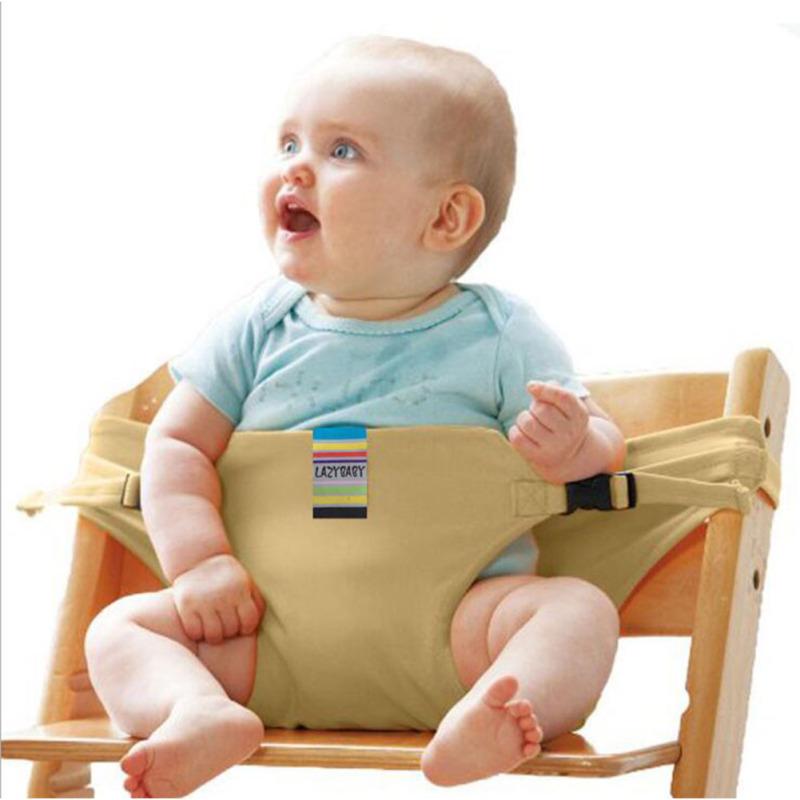 Baby Dining Chair Safety Belt Portable Seat Lunch Chair Seat Stretch Wrap Feeding Chair Harness baby