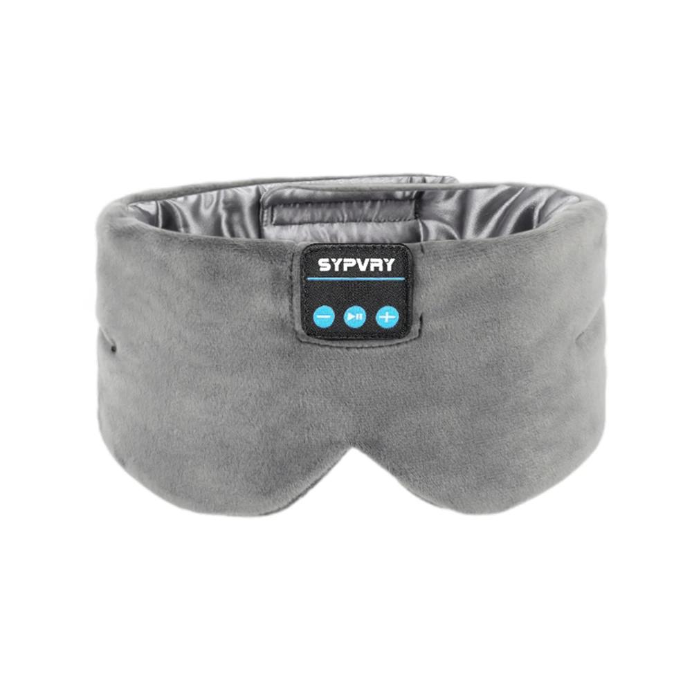 Soft Sleep Mask Bluetooth Wireless Headphones Sleeping Headphones Adjustable Music Eye Mask Silk for Sleeping Mask EyeMask Sleep