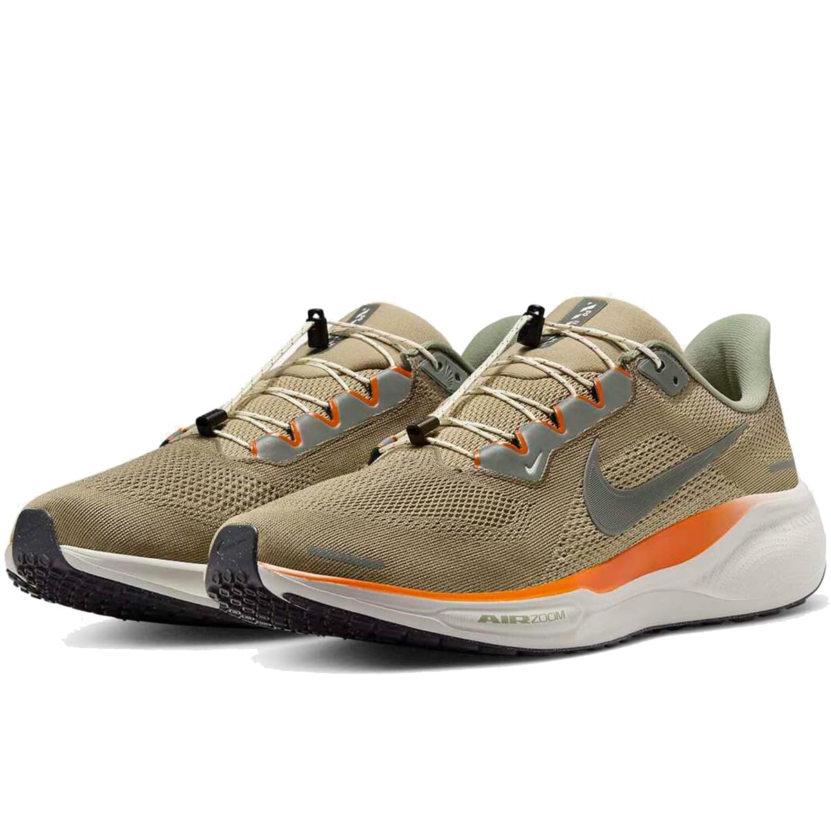 Nike Pegasus 41 Premium in Neutral Parachute Light and Cargo Size (HJ7331-276) Olive, Beige, Bone, Khaki, 23.0cm