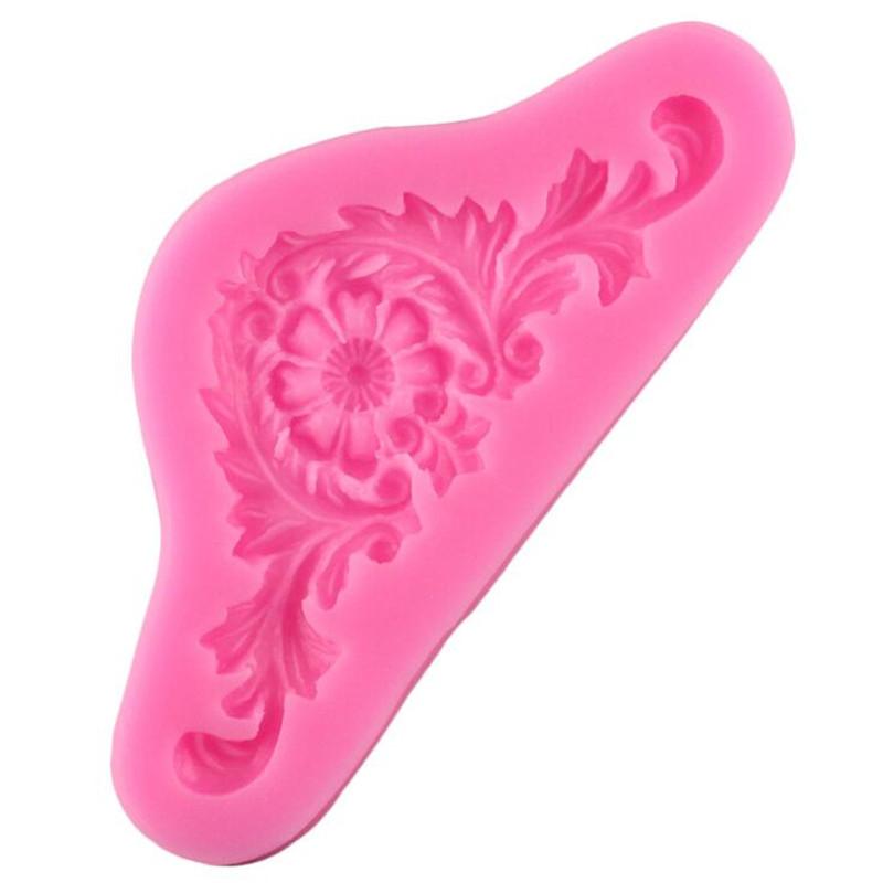 3D Baroque Crown DIY Sugarcraft Fondant Chocolate Silicone Cake Mold Vintage Relief Decorating Tools Kitchen Baking Pastry Decor