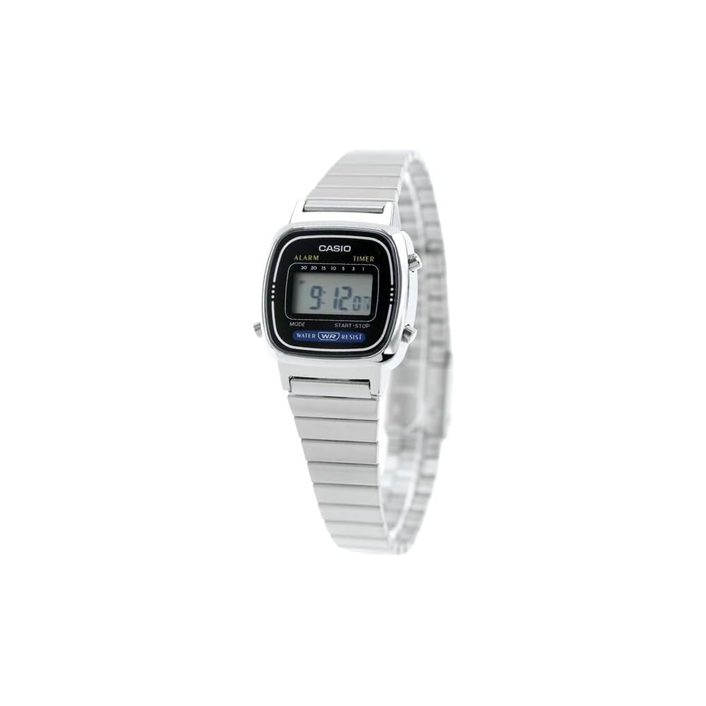 

Casio Vintage Quartz Women s Watch LA670WD-1 Silver Stainless Steel 7mm Thin Design