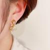 GemChic Women's New Exquisite Cat's Eye Drop Rhinestone Earrings Simple Ear Stud Needle Birthday Christmas Jewelry Gift