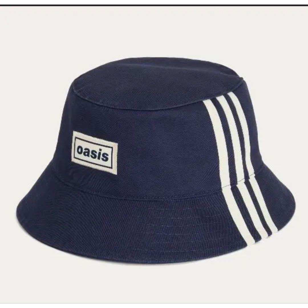 Used adidas x oasis bucket hat navy