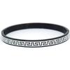 Korean Style Stainless Steel Bracelet - Black, Four Colors, Epoxy Finish, Stacking Design