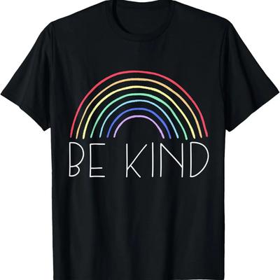 Be Kind - All Inclusive Rainbow Shirt - Men Women Kids T-Shirt