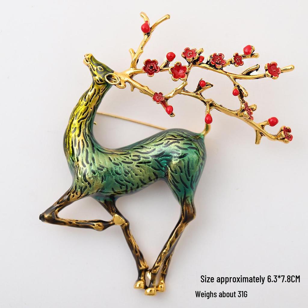 Halloween Retro Zodiac Snake Brooch - Enamel Pin Suit Accessory