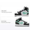 Air 1 Mid GS Green Glow Kindersneaker Weiß Schwarz DQ8423-103