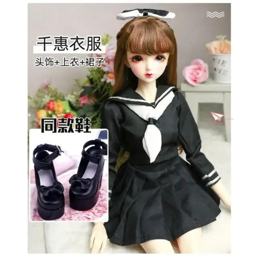 60cm Handmade Toy Dress Clothes Set for 1/3 23inch BJD Doll Accessory Collection