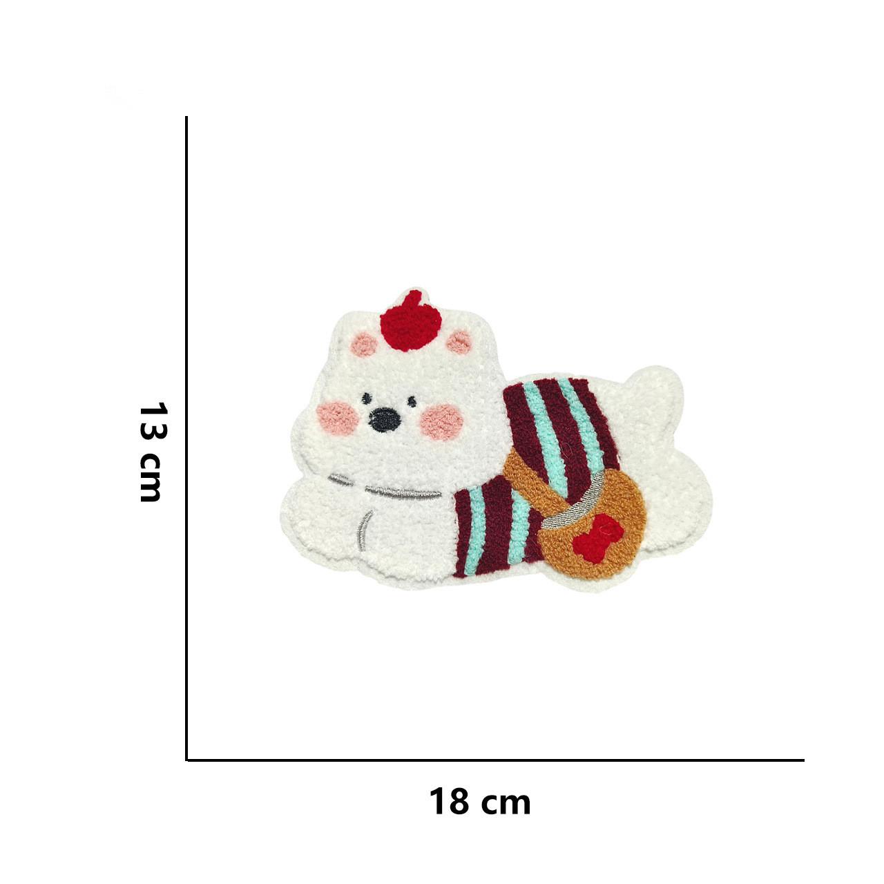 

Towel Embroidery Patch Sew-On Sewing Fabric Applique Diy Clothing Decoration Mixed Cute Pet Fabric Sticker For Apparel Jeans
