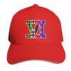 SIX the musical  RoUnisex numeral VI Baseball Cap Trucker Hat Rugby sun caps Brand Unisex cap Unisex Womens