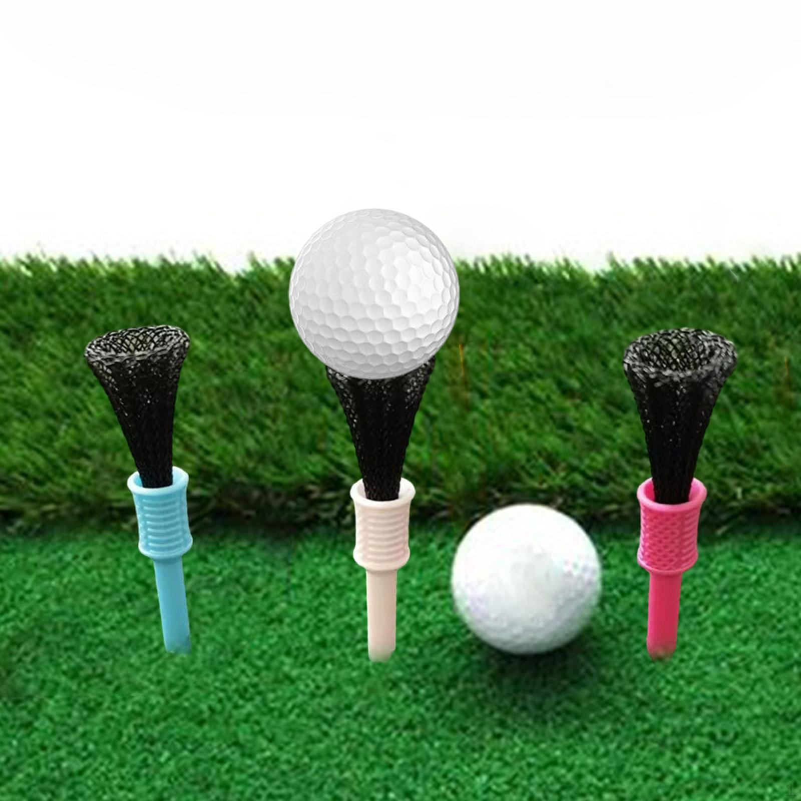 Golf Tee And Ball Holder Set for Greater Distance Speed – Accessories Practicing 8.3cm