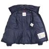 Moncler Authentic ALOUETTE Belted Down Jacket Jacket 0 NavyUsed