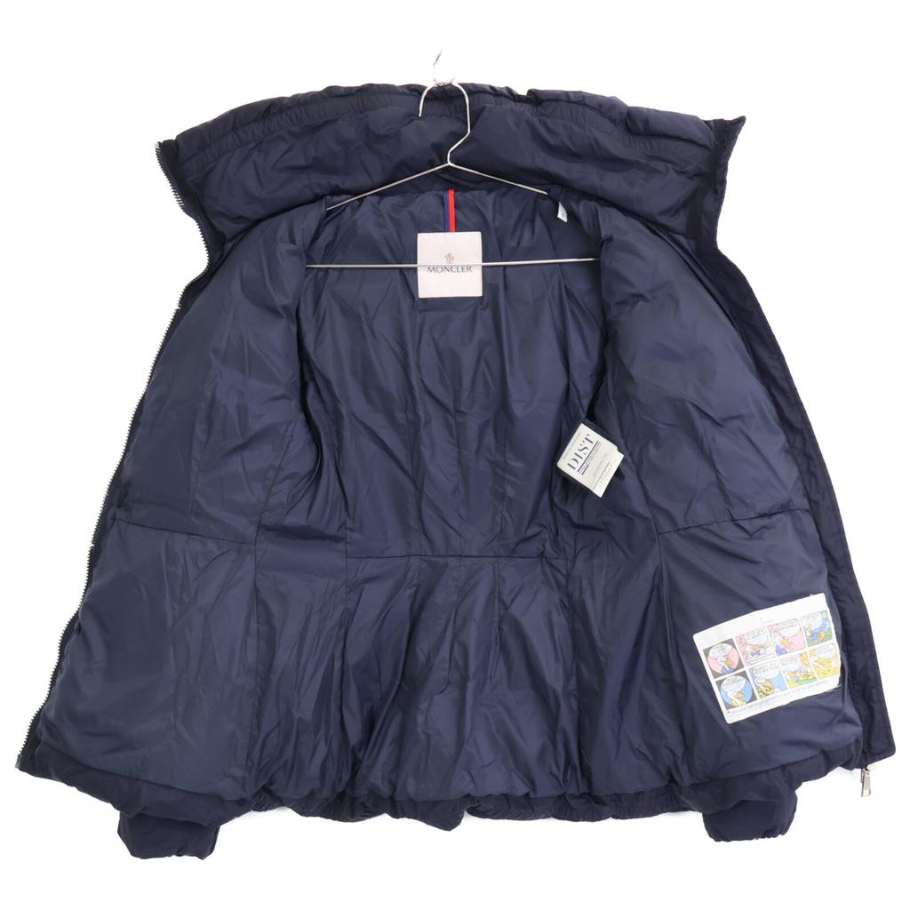 Moncler Authentic ALOUETTE Belted Down Jacket Jacket 0 NavyUsed