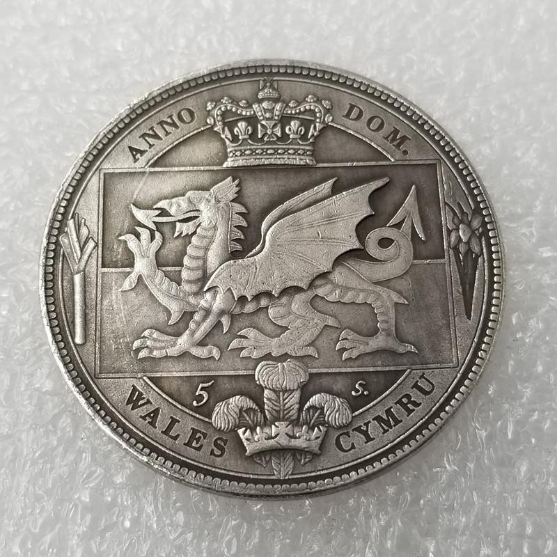 Новая commemorative collectible souvenir монета Соединенного Королевства F gray