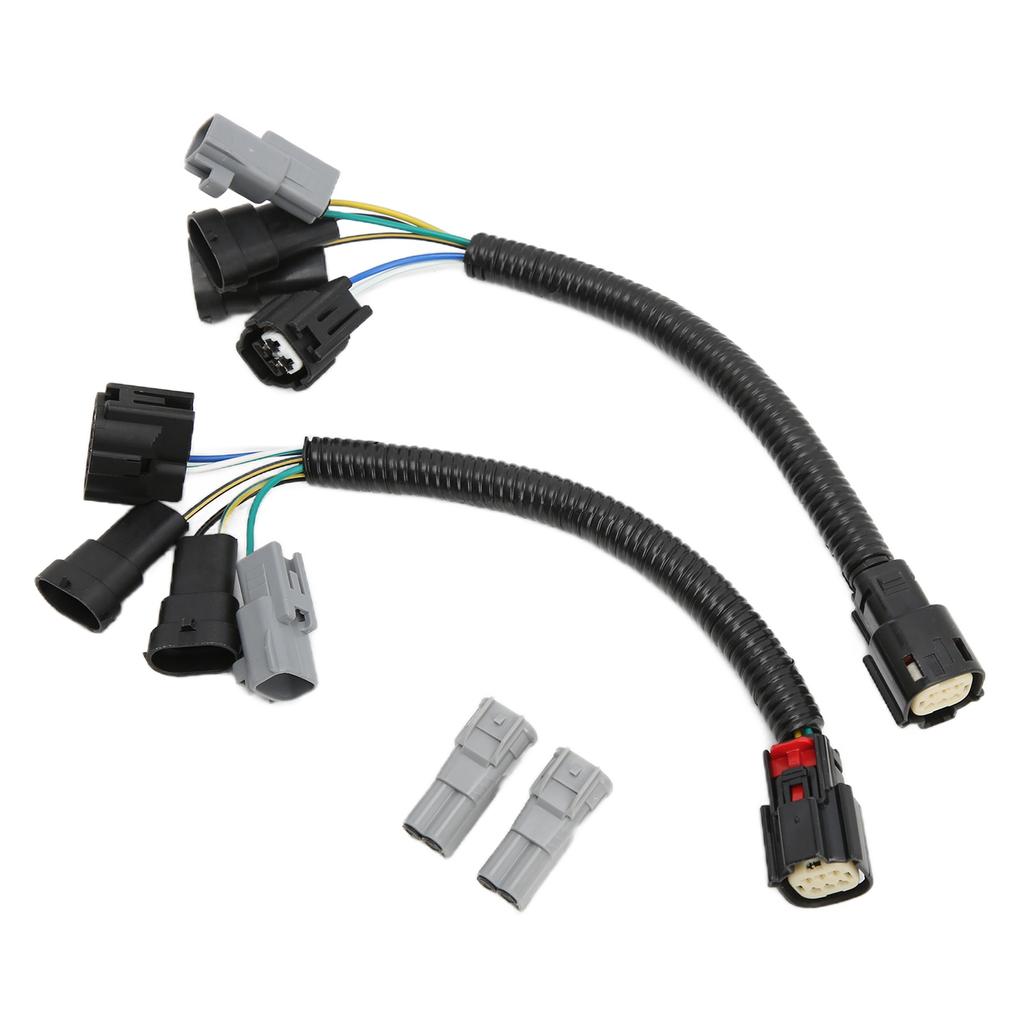 LED Headlight Wiring Harness Plug and Play Adapter Cable Accessories Replacement for Tacoma 2016‑2020