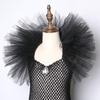 Girls' Maleficent Witch Costume Dress for Halloween Party - Mesh Skirt Set