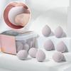 Jericoure - Set of 13: Mini Makeup Blender Beauty Sponge with Storage Box