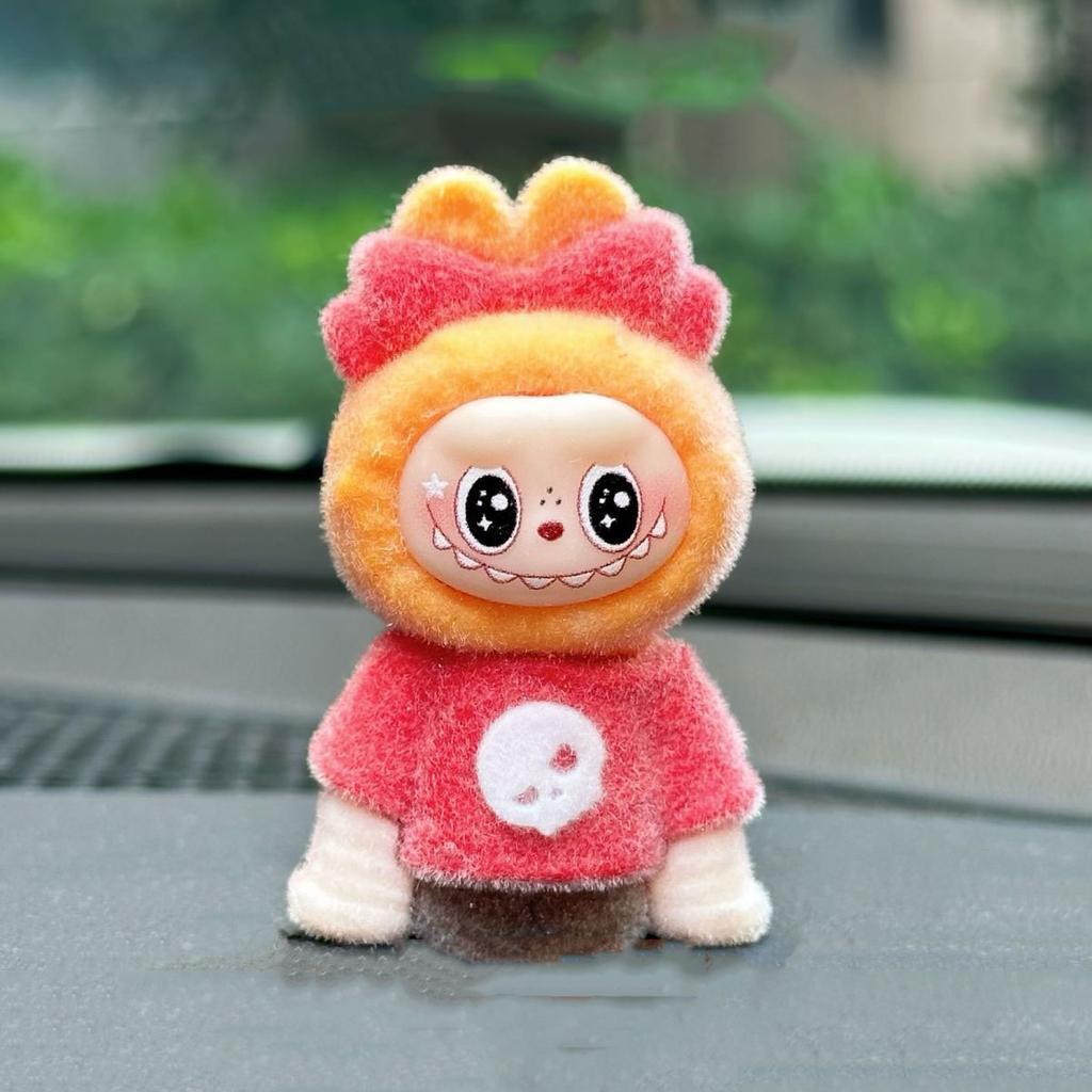 Labu Car Plush Cute 2025 New Model Center Console Decorative Ornament