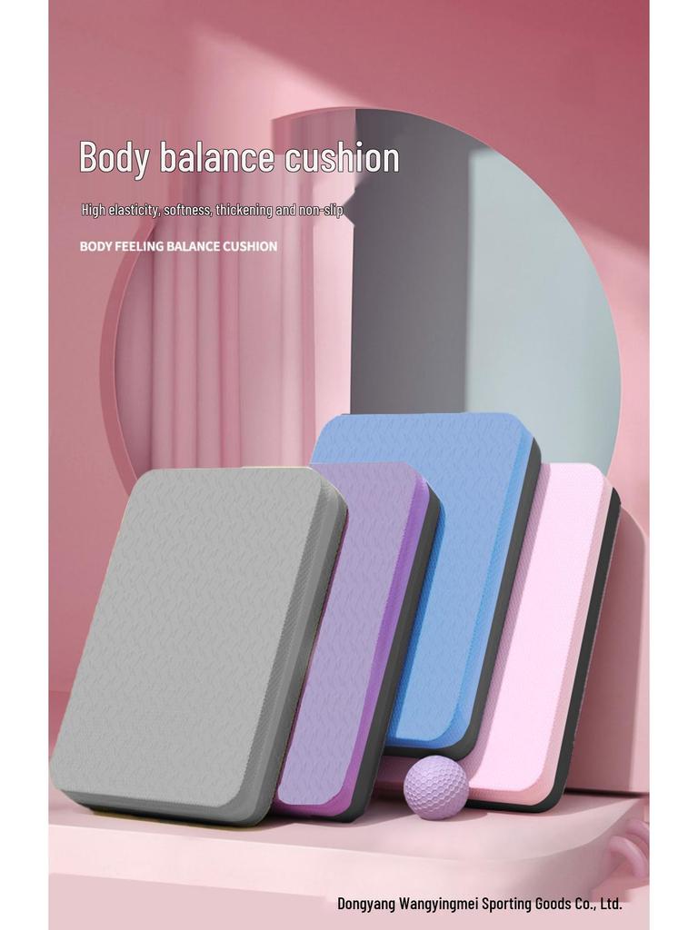 Thick Non-Slip Yoga Mat & Kneeling Pad for Kids and Adults