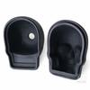 Set of 2 3D Skull Ice Trays, Large, Skull-Shaped Ice Cube Trays, Silicone Molds for Ice, Rocks, Alcohol, Ice Balls, Whiskey, Brandy, Cocktails, Snacks