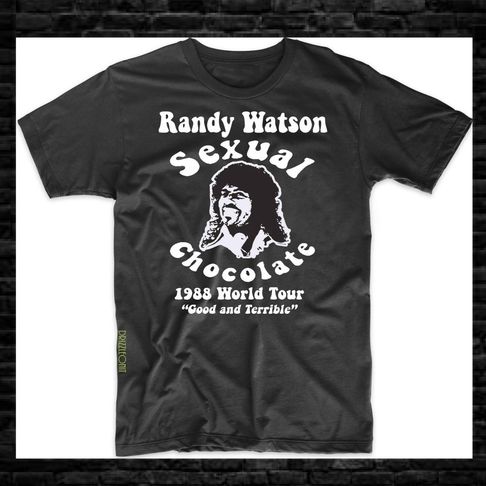Randy Watson Sexual Chocolate 1988 World Tour Coming II America Funny T-Shirt L