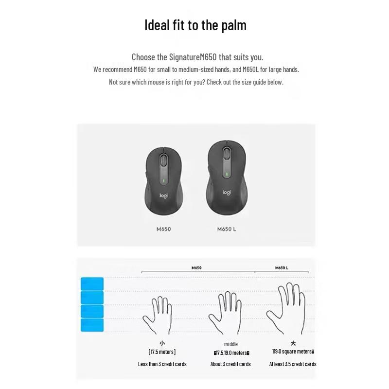 Logitech M650 Wireless Silent Mouse
