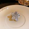 5 Petals Opening Finger Ring Copper Finger Hand Ring  Valentine's Day Gift