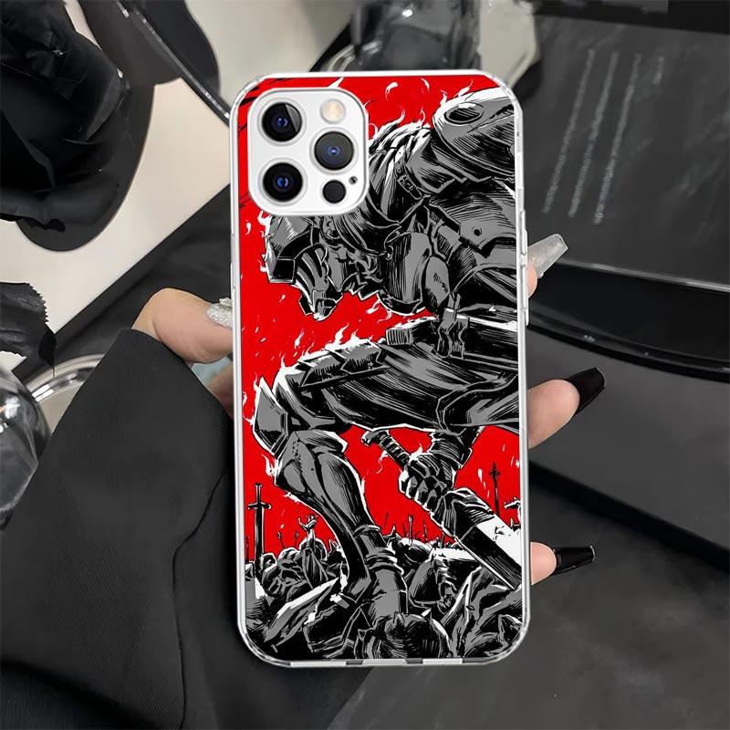 Goblins Slayer Anime Phone Case for iPhone 11 12 13 Mini 14 15 Plus 16 Pro Max 17 Air 16E 7 8 SE 17ProMax Soft Fundas Cover