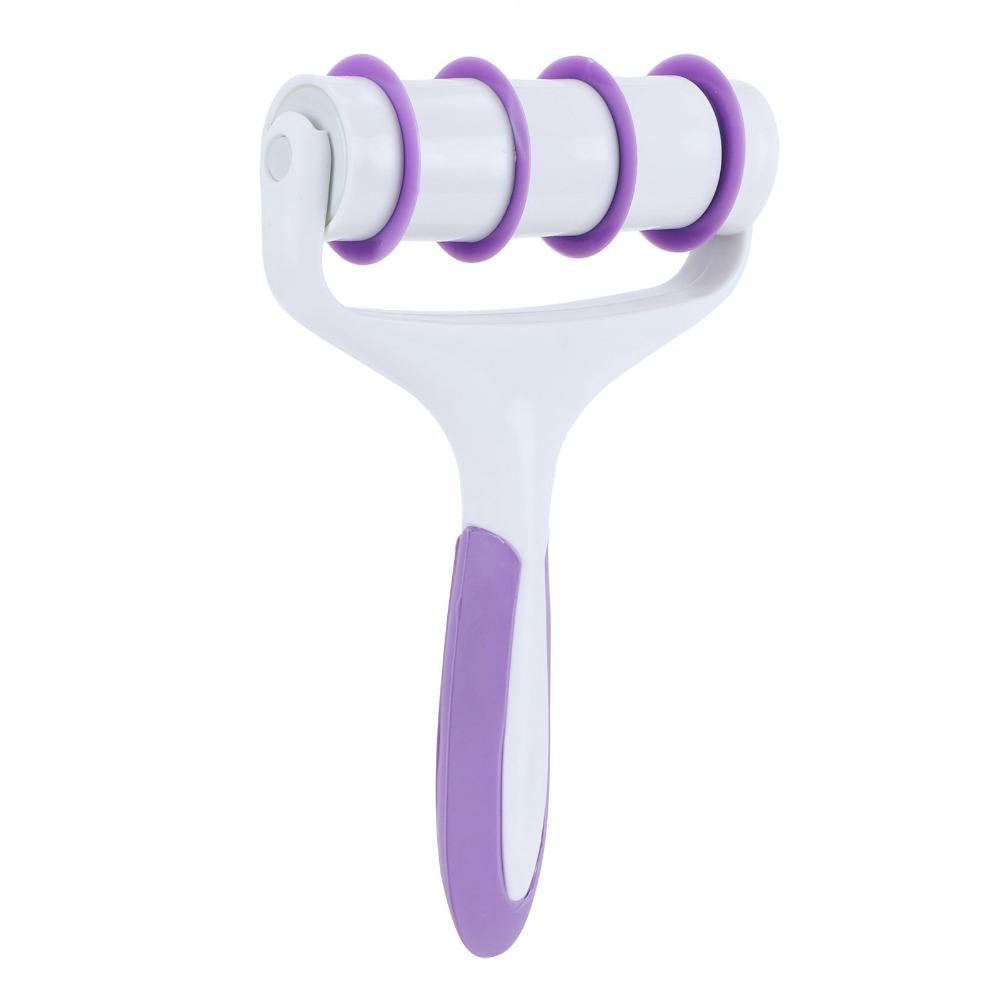 PP Fondant Dough Roller Cutter Lattice Food-Grade Pastry Mold Roller Time-Saver Baking Cake Decorating Tool