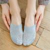 Summer Women Boat Socks Lace Flower Breathable Silicone Non-slip Thin Invisible Ankle Sock Fashion Transparent Short Sox